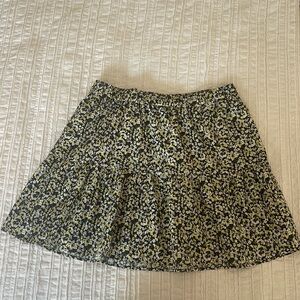 Floral Rails Skirt